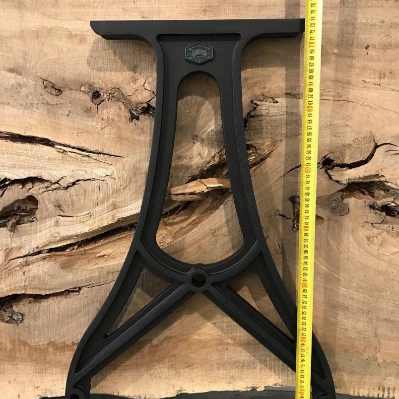 Чугунное подстолье для стола "Ножницы" на заказ