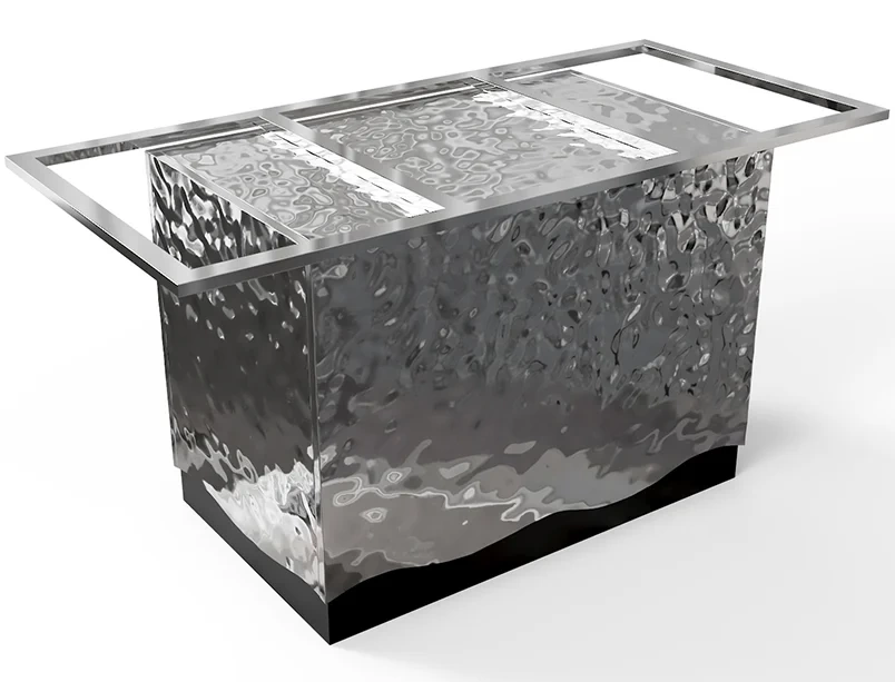 Подстолье из нержавеющей стали "Hard water" на заказ