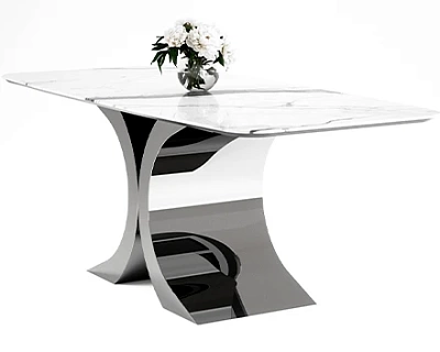 Подстолье из нержавеющей стали "Butterfly"