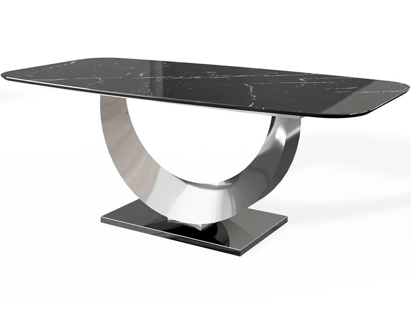 Подстолье из нержавеющей стали "Moon" на заказ