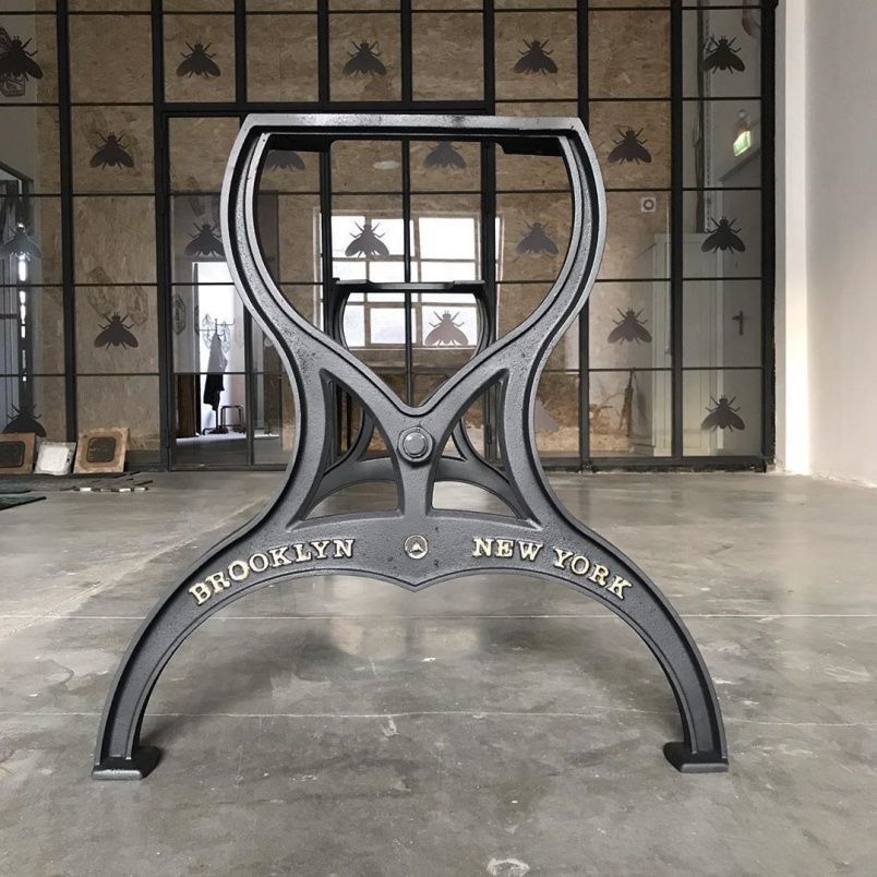 Чугунное подстолье для стола "Бруклин" на заказ