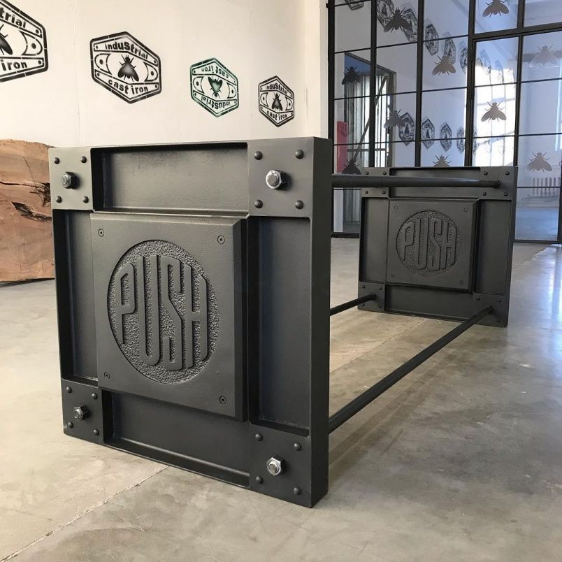 Чугунное подстолье для стола "Push" на заказ