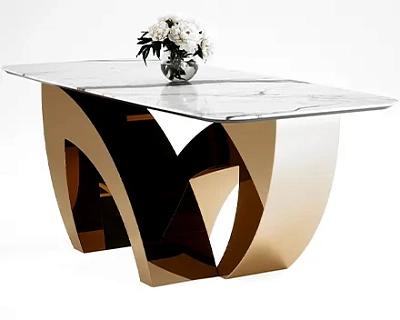 Подстолье из нержавейки с покрытием нитридом титана "Franco Fox"