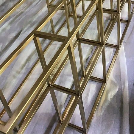 Стеллажи из нержавеющей стали - пример выполнения