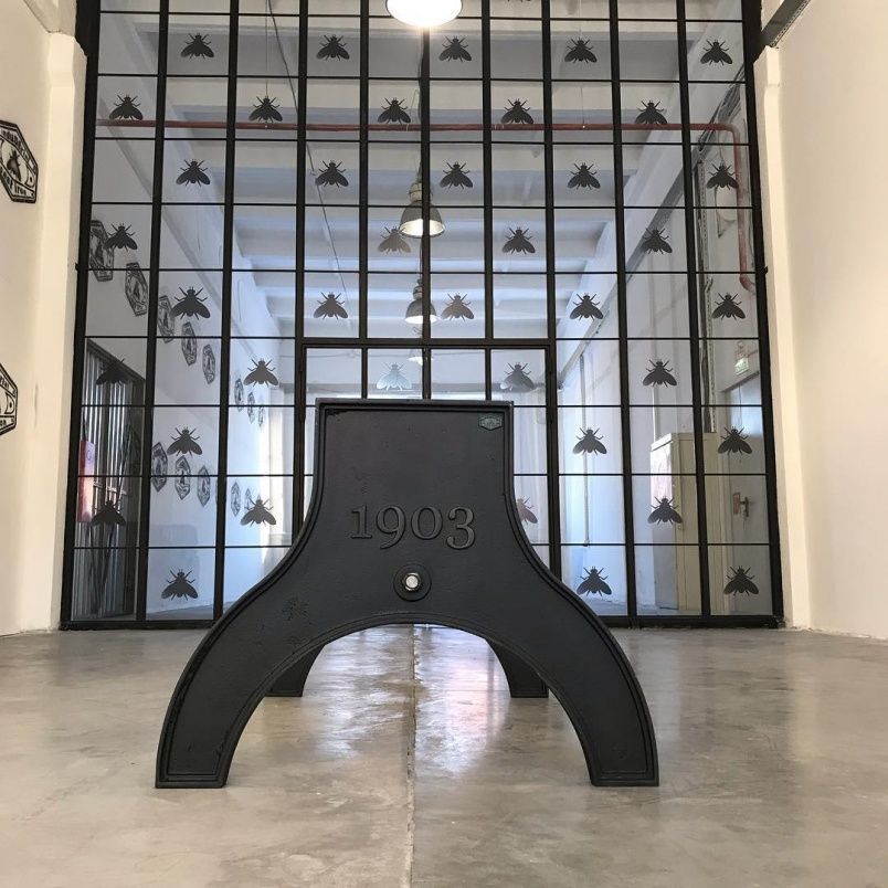 Чугунное подстолье для стола "1903" на заказ