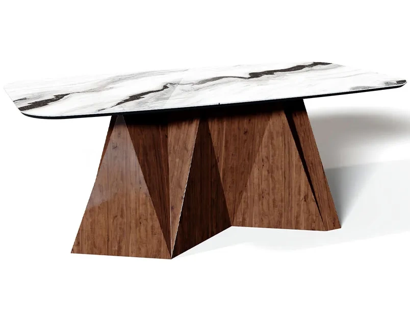 Деревянное подстолье для стола "Stone" на заказ