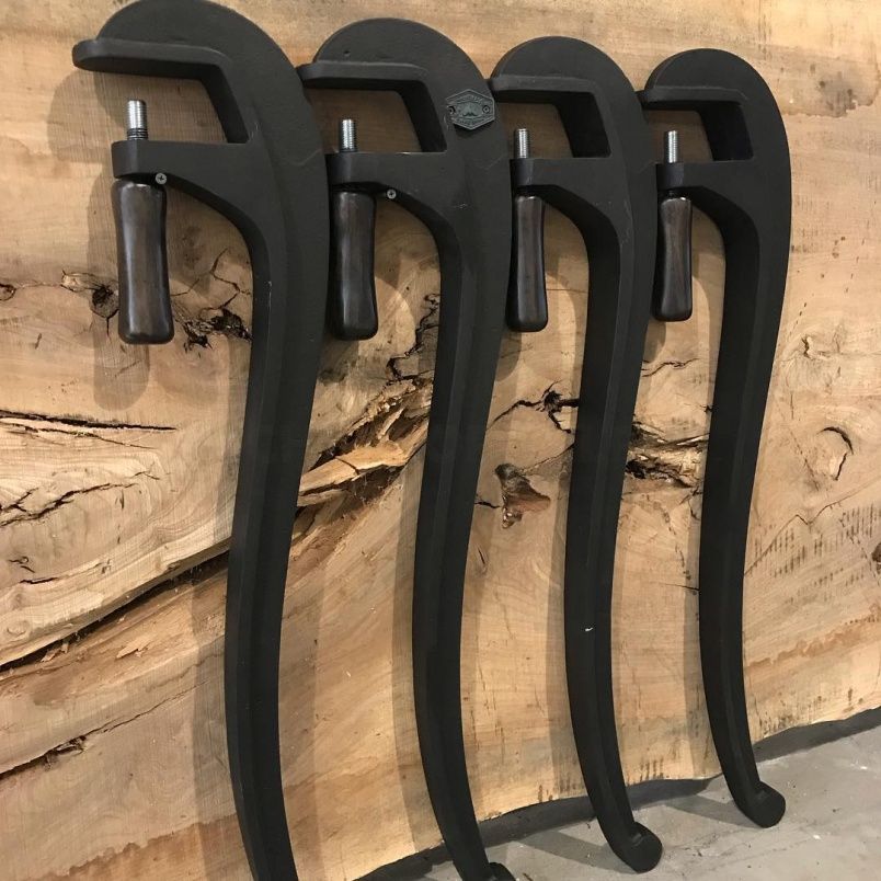 Чугунное подстолье для стола "Барокко" на заказ