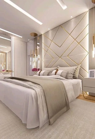 Полированная декоративная полоса под латунь - пример выполнения