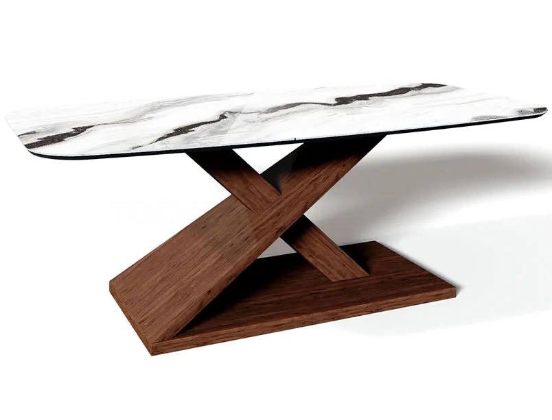 Деревянное подстолье для стола "Excalibur" на заказ