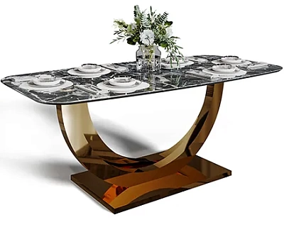 Подстолье из нержавейки с покрытием нитридом титана "Ипсилон"