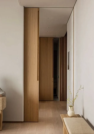 Пенал для раздвижных дверей - пример выполнения