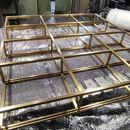 Стеллажи из нержавеющей стали - пример выполнения