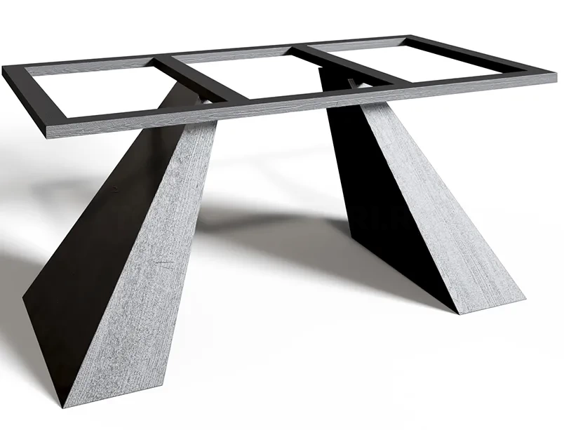 Деревянное подстолье для стола "Эйфель" на заказ