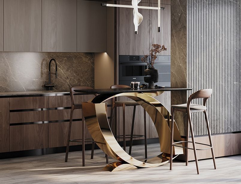 Подстолье для барной стойки "Glance" на заказ