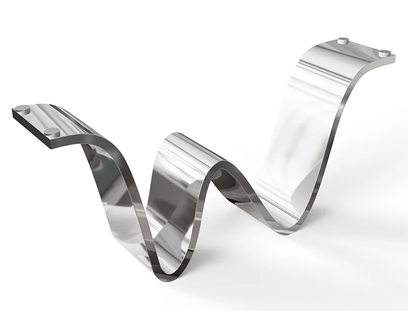 Подстолье из нержавеющей стали "Wave" на заказ