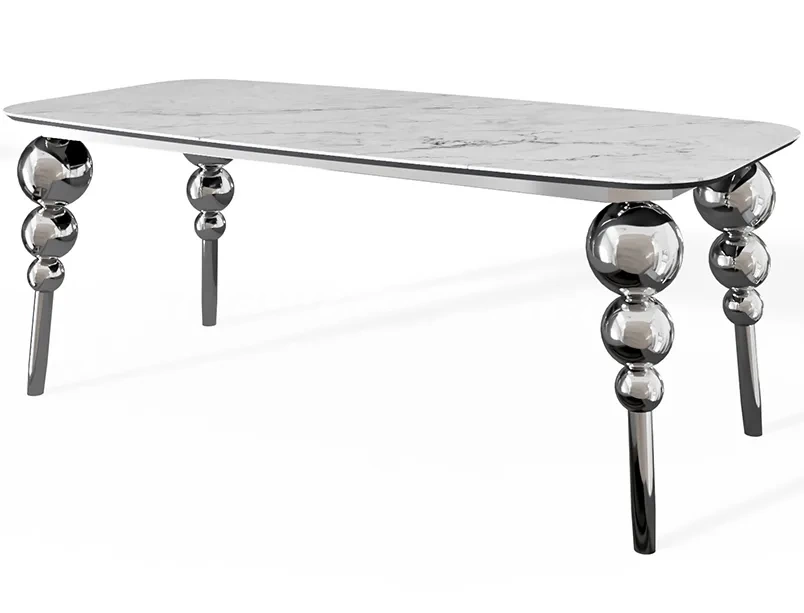 Подстолье из нержавеющей стали "Баккара" на заказ