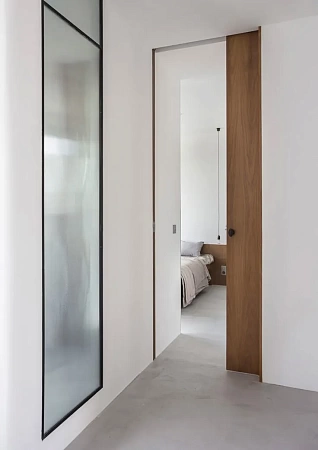 Пенал для раздвижных дверей - пример выполнения