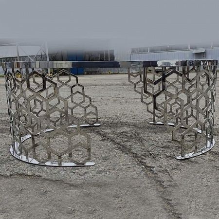 Каркасы для стульев из нержавеющей стали - пример выполнения