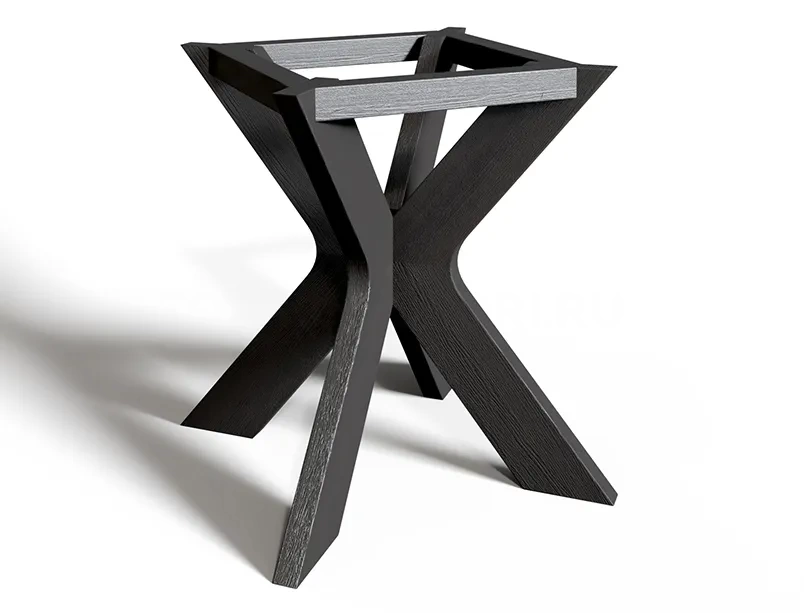 Деревянное подстолье для стола "Beetle" на заказ