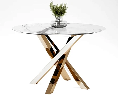 Подстолье из нержавейки с покрытием нитридом титана "Ёж"