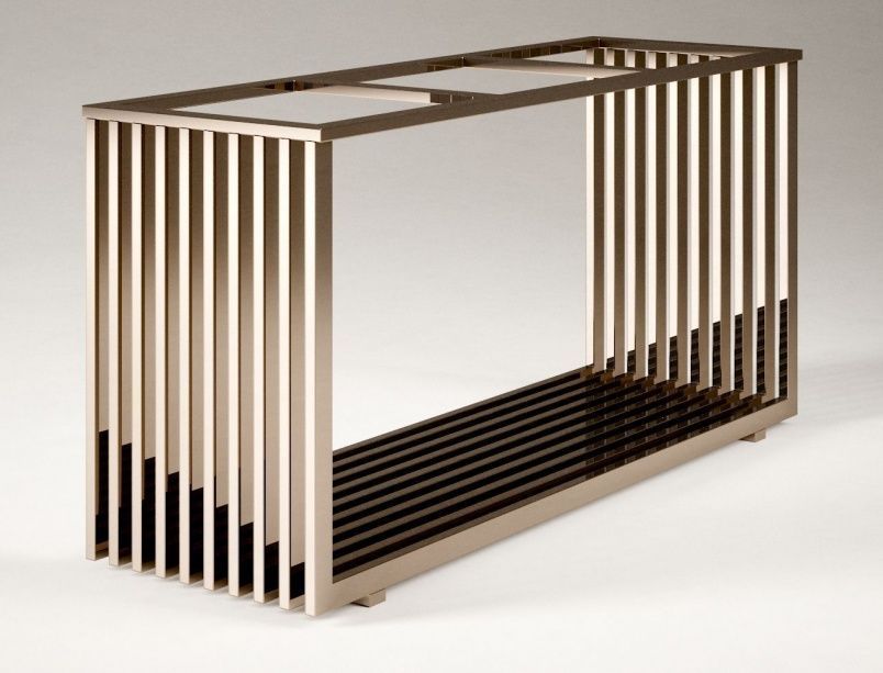 Подстолье из нержавейки с покрытием нитридом титана "Интерстеллар" на заказ