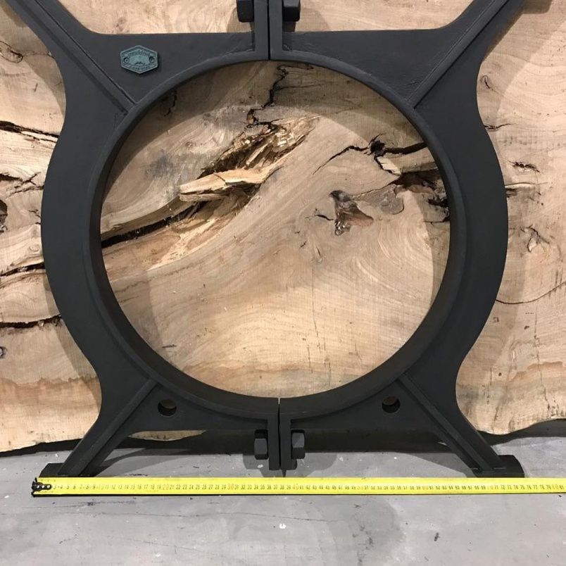 Чугунное подстолье для стола "Туннель" на заказ