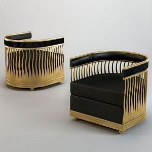 Каркас для кресла из нержавеющей стали с нитридом титана