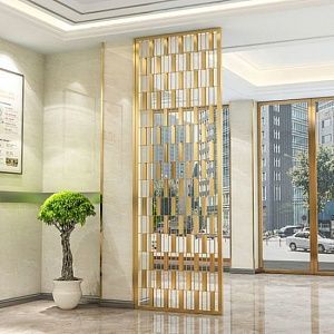 Межкомнатные перегородки из нержавеющей стали