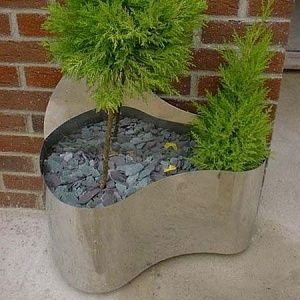 Металлические вазоны на заказ