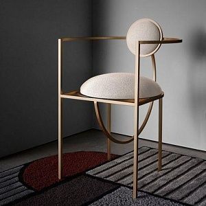 Каркас стула из нержавейки с нитридом титана