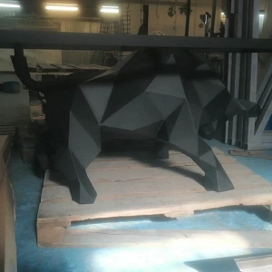 Пример металлического подстолья