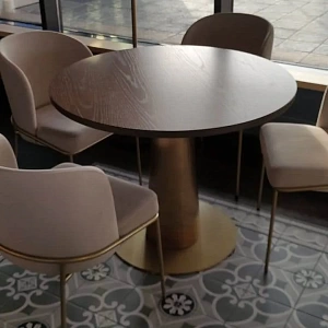 Подстолье из нержавеющей стали с нитридом титана