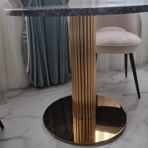 Подстолье из нержавеющей стали с нитридом титана