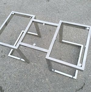 Образец подстолья из нержавейки
