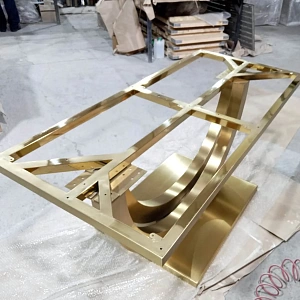 Подстолье из нержавеющей стали с нитридом титана