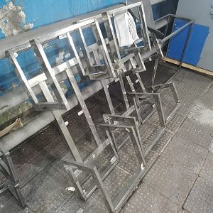 Образец подстолья из нержавейки