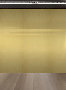 Стеновая панель из золотой нержавеющей стали